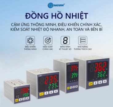 Đồng Hồ Điều Khiển Nhiệt Độ TC4S, TC4M, TC4H, TC4L Đầu Ra Relay SSR