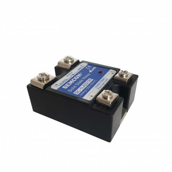 SC-1LA22120 SSR 1 Pha 120A Relay Bán Dẫn Output: 24-280Vac, Input: 4-20mA -