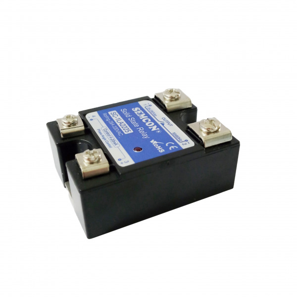 SC-1LA2225 SSR 1 Pha 25A Relay Bán Dẫn Output: 24-280Vac, Input: 4-20mA -