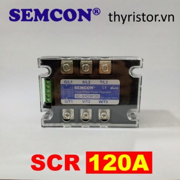 SC-3HD38120 Bộ Điều Khiển Công Suất 3 Pha 120A SCR 3 pha