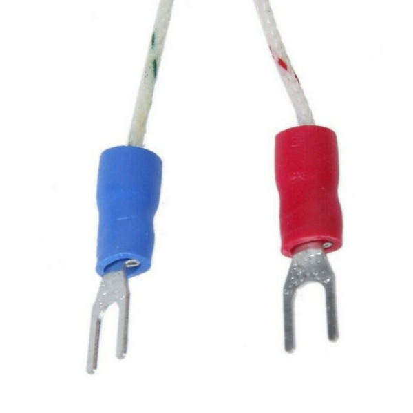 Thermocouple Type K Cảm biến nhiệt loại K, phi 7 đầu dò dài 100mm 200mm 300mmm, dây cáp dài 2m nhiệt độ -100 450℃ -