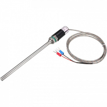 Thermocouple Type K Cảm biến nhiệt loại K, phi 7 đầu dò dài 100mm 200mm 300mmm, dây cáp dài 2m nhiệt độ -100 450℃